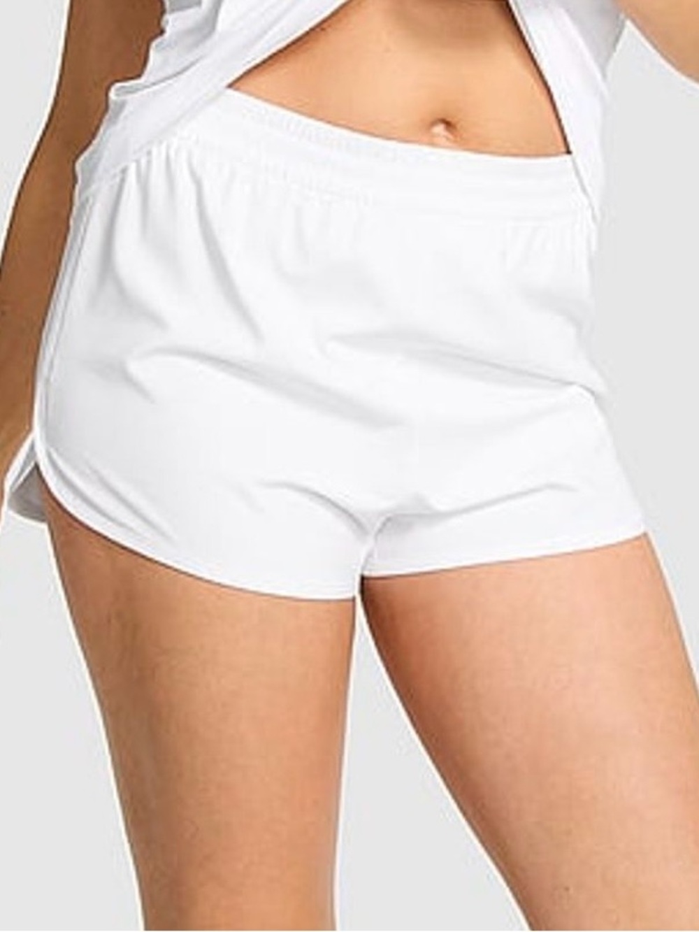 Victoria's Secret White Sleep Tank and Shorts Set
